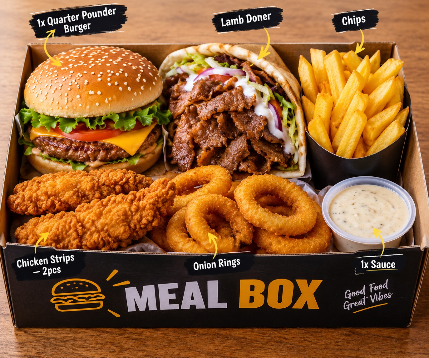 TK CLASSIC GRILL BOX (FOR 1 PERSON) 